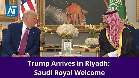 Trump Arrives in Riyadh: Saudi Royal Welcome & Key Forum Talks | MBS | Amaravati Today World News