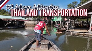 10 More Minutes of Thailand Transportation in Krabi