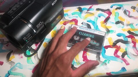 Sony Camcorder Cleaning 8mm Tape REVIEW