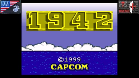 Standard Handheld Theater: "1942" (Nintendo Game Boy Color - 1999) [NA Version]