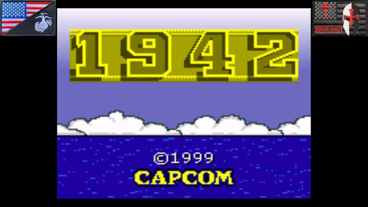 Standard Handheld Theater: "1942" (Nintendo Game Boy Color - 1999) [NA Version]