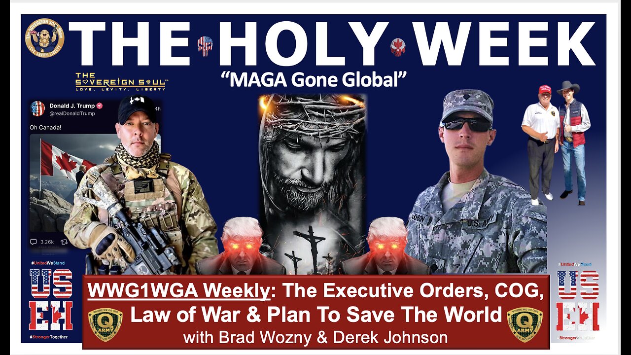 Wave of Christ Consciousness erasing [DS], MAGA Resurrection in Trump Card? Derek Johnson Brad Wozny