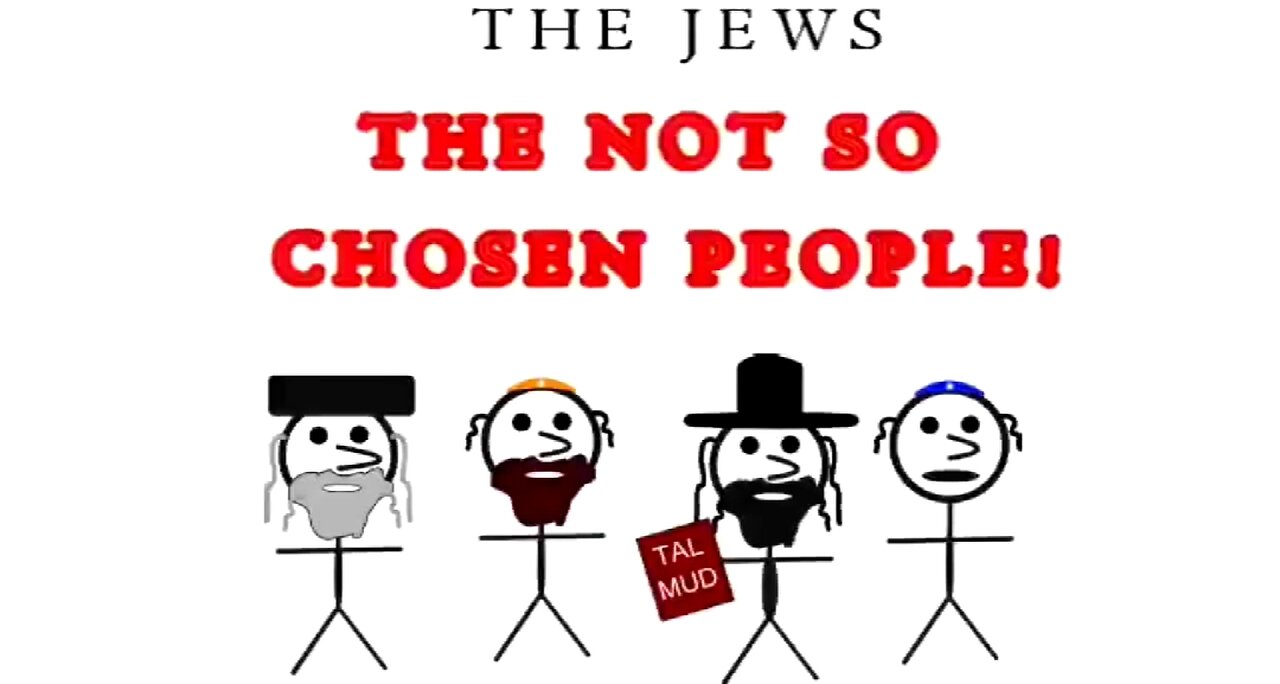 INTERESTING TAKE FROM SOME DUDE >> THE (((JEWS))) -THE NOT SO CHOSEN PEOPLE! ✡️