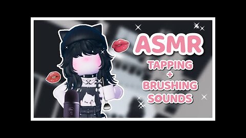 Roblox ASMR - Tower of Black and White! ♟️🤍 - Tapping + Brushing!! (No Talking)