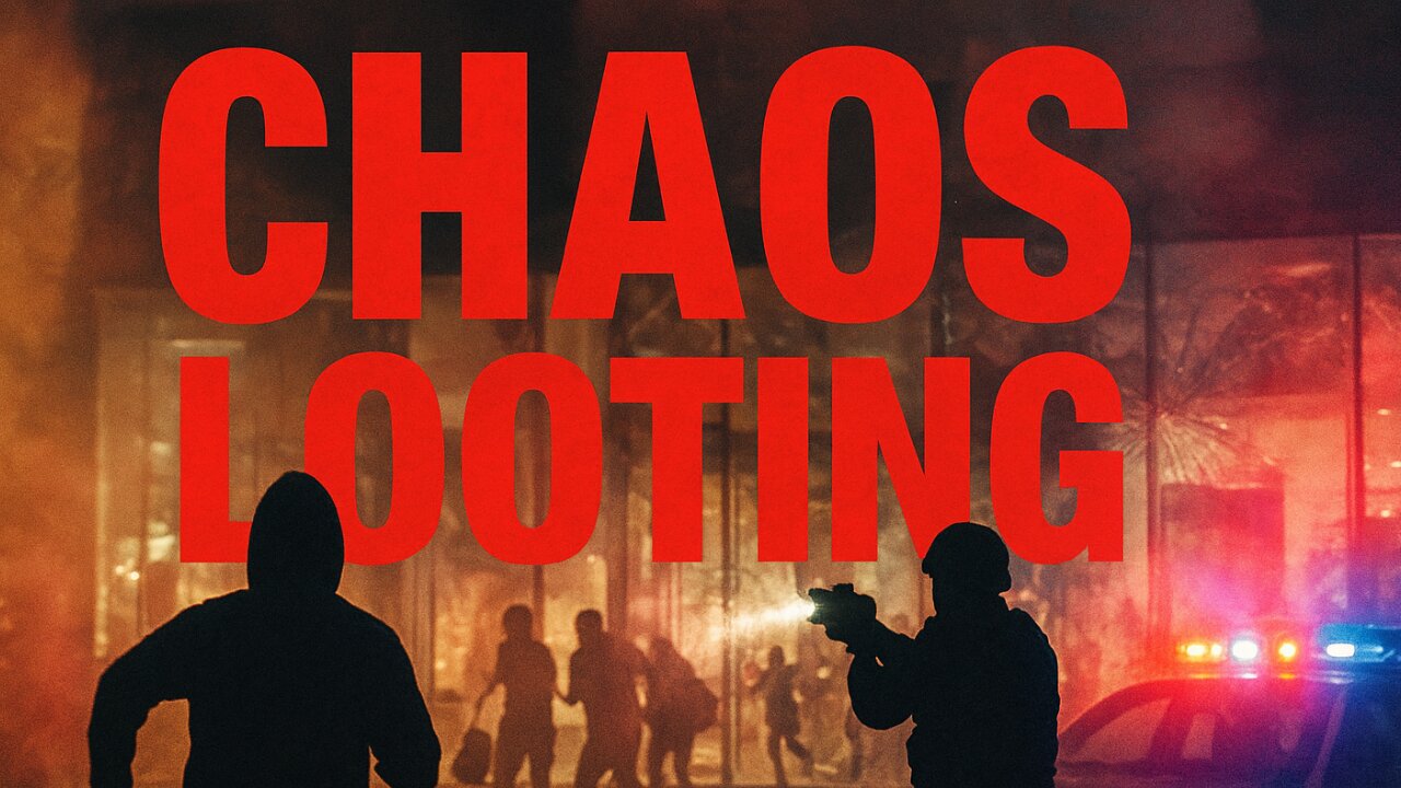 FBI SWARMS LOS ANGELES Mall After Midnight Looting Chaos