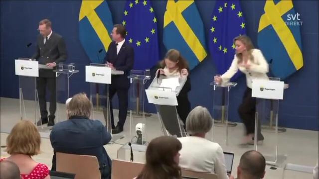 Don't worry! The Swedish Health Minister's blood sugar was just a bit low!