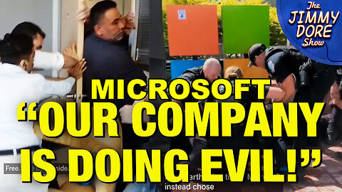 Microsoft Workers DEMAND Microsoft To Stop Supporting Genocide