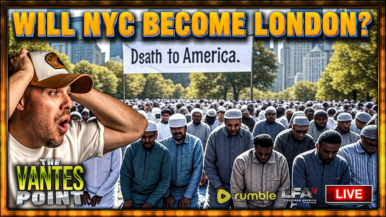 WILL NYC BECOME LONDON? | THE VANTES POINT 6.25.25 6PM