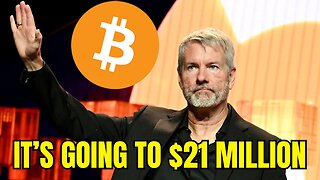 Michael Saylor Predicts Bitcoin Will Rise to $21 Million in 21 Years