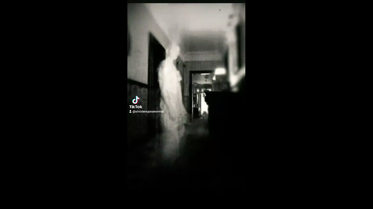 Ghost captured by a camera in a Home