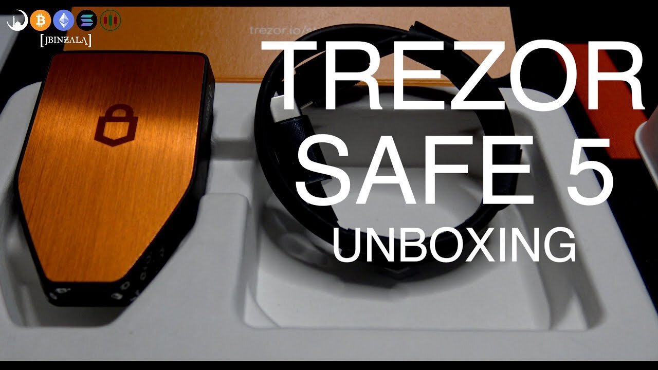 UNBOXING THE TREZOR SAFE 5 BITCOIN ONLY EDITION WALLET