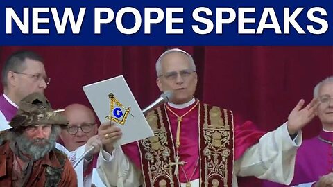 ⚠️BREAKING! ~ NEW POPE SPEAKS! FORGETS HS LINES THEN DECLARES AN 'ORGY OF THE WORLD' IN LATIN