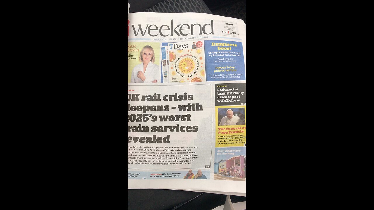 UK newspaper 26/04/2025 : tv program about grooming gangs