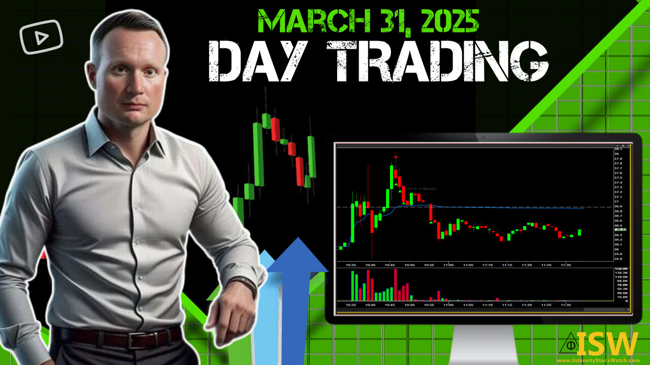 Live Day Trading - GREAT End to March!!!