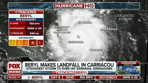 2024 Hurricane Season 1 (News Coverage of Alberto, Beryl, & Chris)