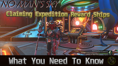 No Man's Sky Claiming Expedition Reward Ships