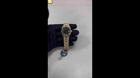 Rolex Datejust Dark Grey 31 mm, Yellow Gold Reference 278278 278278-0036 M278278-0036