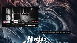 Bleeding Arts Collective & Blood Blast Distribution- Nicholas Cage Fighter - I Watched you Burn