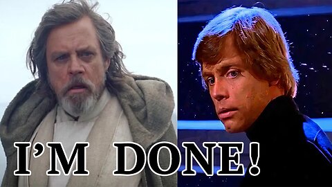 Mark Hamill OFFICIAL DONE as Luke Skywalker FOREVER!