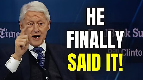 Bill Clinton Opens Up On The Truth About The "Palestinian" State