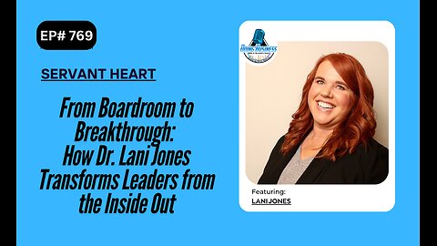 From Boardroom to Breakthrough: How Dr. Lani Jones Transforms Leaders from the Inside Out