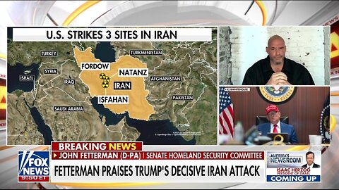 Sen Fetterman: Iran Strike Wasn't Unconstitutional