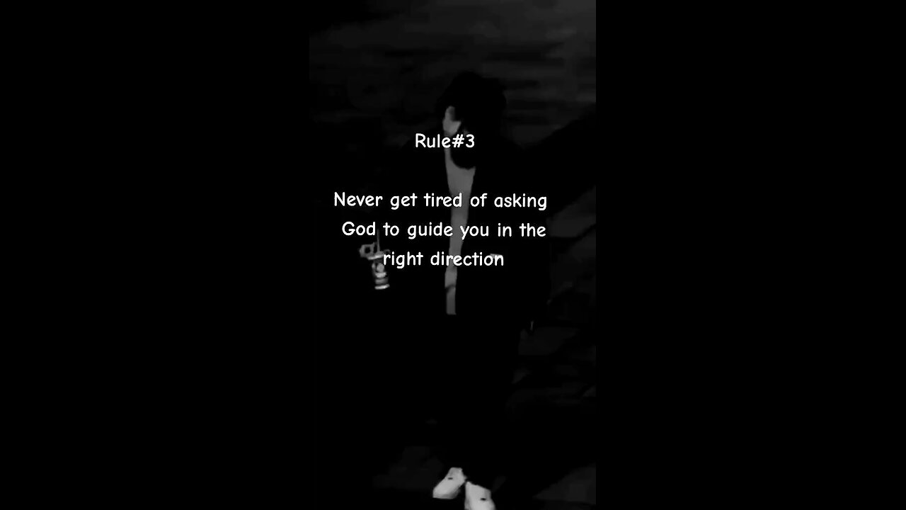 Rules for Successful life
