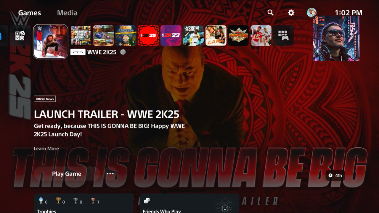 Live JCBW CAW Creation - WWE 2k25