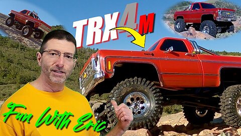 Traxxas TRX4m High Trail 1979 Chevrolet K10 Cheyenne Crawling! I Think I Love It!