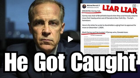 Mark Carney- Brookfield - 50 Billion Off Shore Business Deal