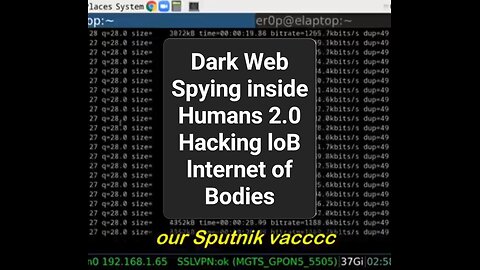 ⚠️ Spying & Hacking Sputnik "Vaccinateds" on Dark Web