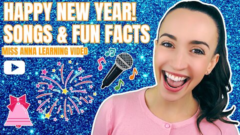 The Big New Year Party!🎉 Toddler Learning Video | Traditions, Resolutions, and Time! Sing and Learn!