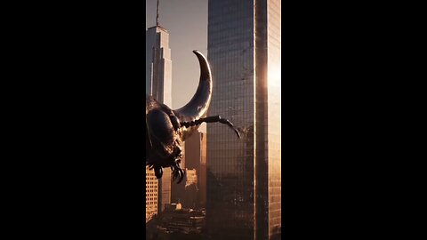 GIANT Beetle Takes on Man in EPIC