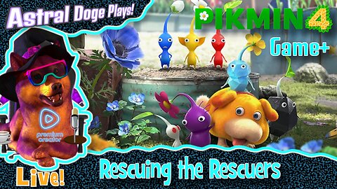Pikmin 4 ~LIVE!~ Rescuing the Rescuers