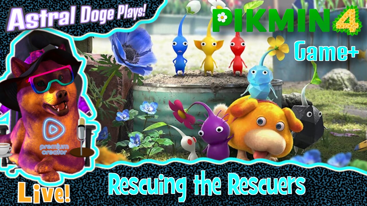 Pikmin 4 ~LIVE!~ Rescuing the Rescuers