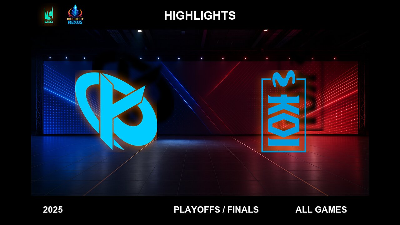 KC vs MKOI Highlights ALL GAMES - Semi-finals LEC Playoffs Split 2 2025 Karmine Corp vs Movistar Koi