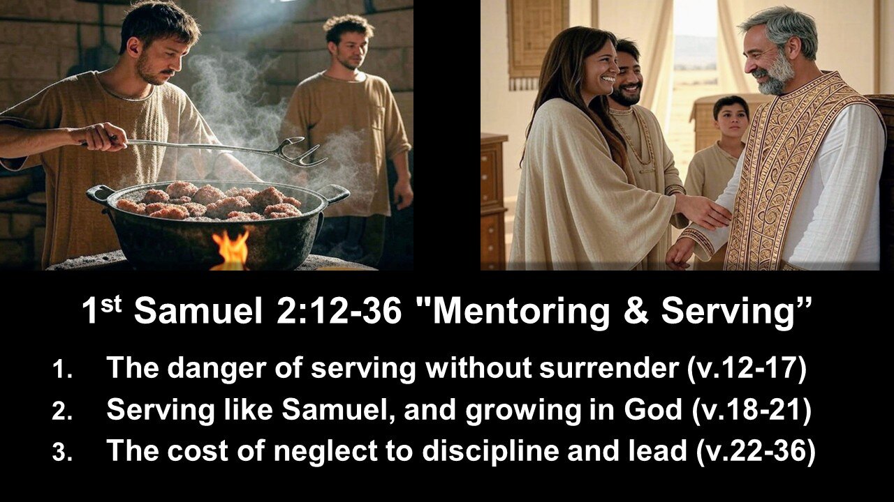 1st Samuel 2:12-36 "Mentoring & Serving” - Calvary Chapel Fergus Falls