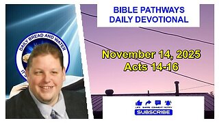 Bible Pathways Daily Devotional Nov 14, 2025