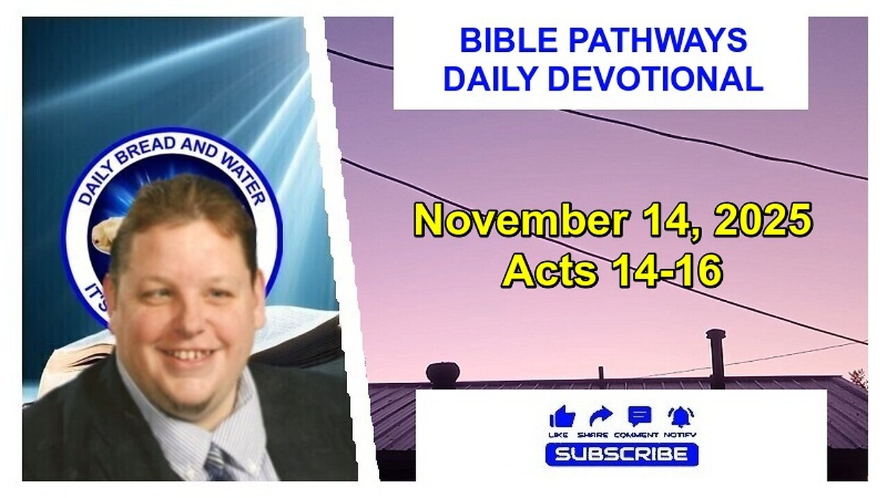 Bible Pathways Daily Devotional Nov 14, 2025