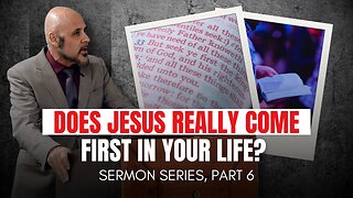 PUTTING CHRIST FIRST REQUIRES SACRIFICE, SEPARATION, AND BEING SET (PART 2)
