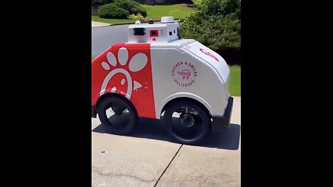 CHICK~FIL~A LAUNCH🏘️🛺🌭🥡🚶‍♂️📸DELIVERY SERVICE VEHICLE🏠🍔🥓🛺🚶‍♀️💫