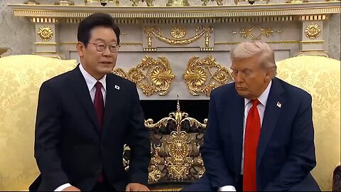 SK PRES. MYUNG: "During your first term, the situation on the Korean peninsula was