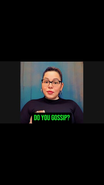 🚨Do You Gossip? 🤯 #ASL #deaf #realtalk #signlanguage