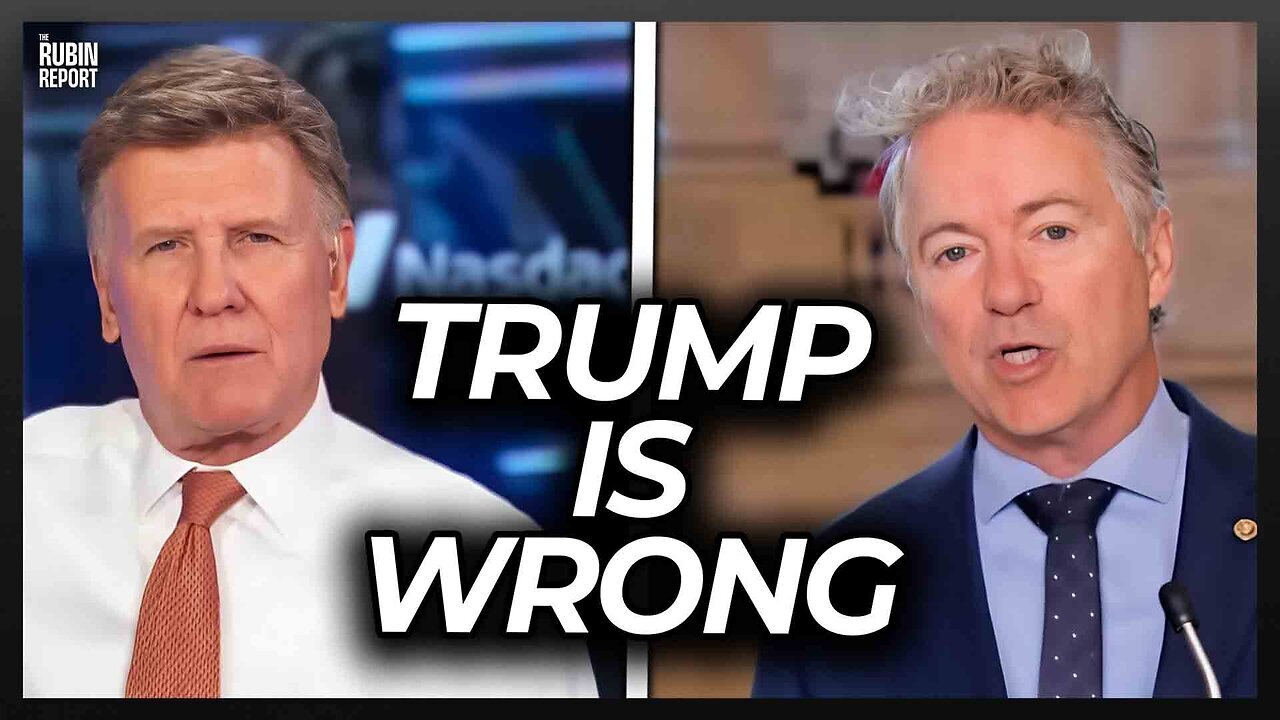 Rand Paul Makes Host Go Quiet with Unexpected Take on Trump Tariffs | Rubin Report