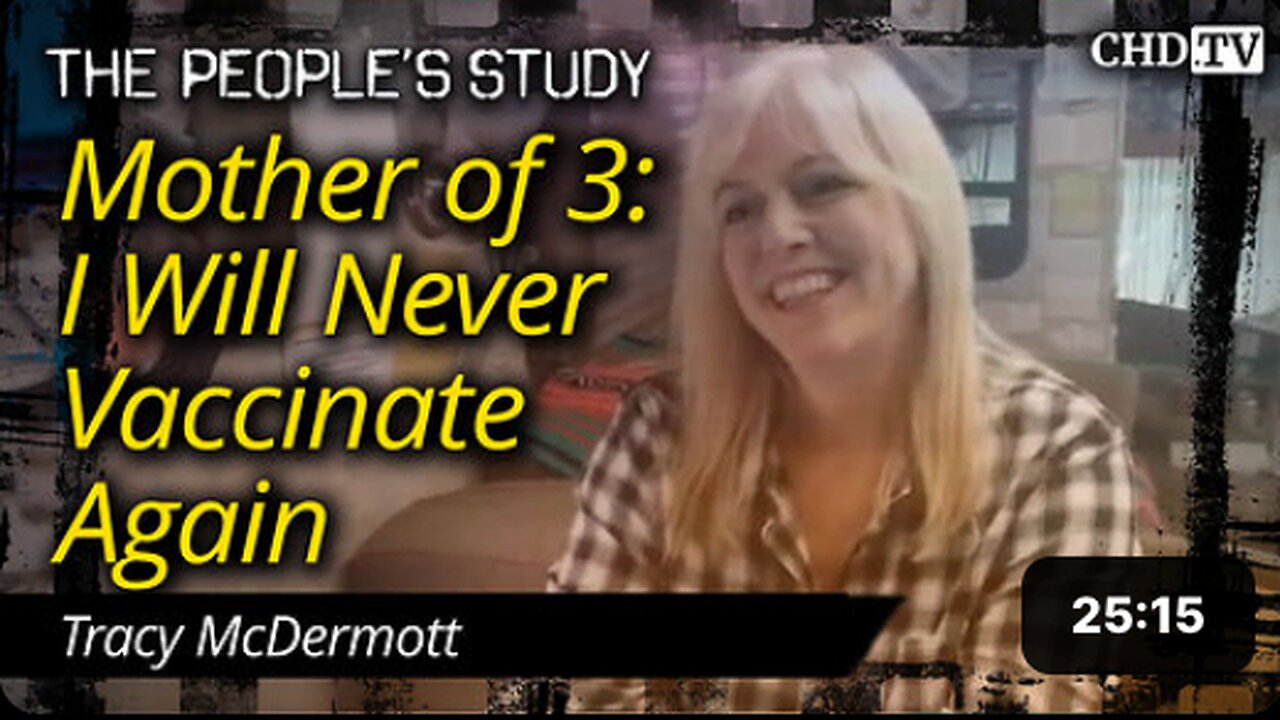 Mother of 3: I Will Never Vaccinate Again