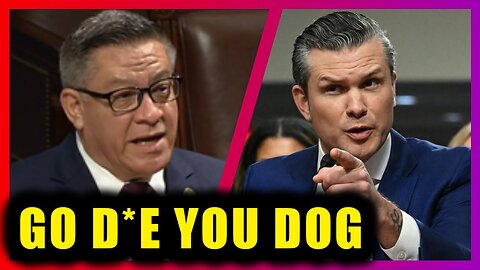 Salud Carbajal THREATENED KILLS Pete Hegseth In Explosive Showdown Caught On Camera!