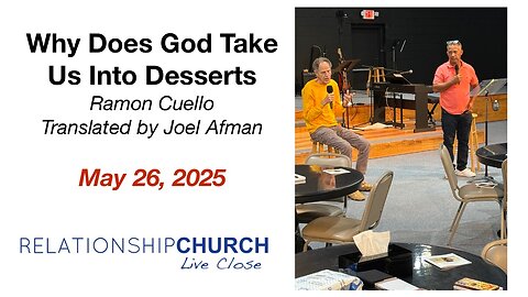 Why Does God Take Us into Deserts?