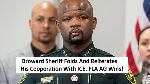 Broward County Sheriff Folds. Still Working With Feds On Immigration Enforcement. DEPODcast, Ep32