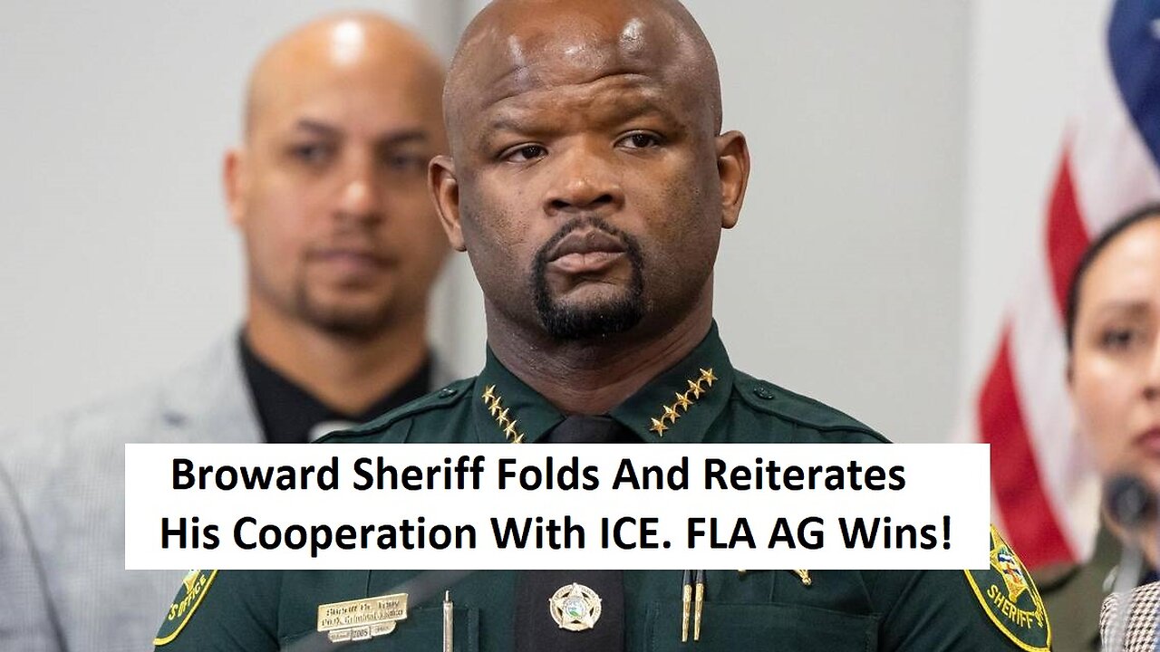 Broward County Sheriff Folds. Still Working With Feds On Immigration Enforcement. DEPODcast, Ep32