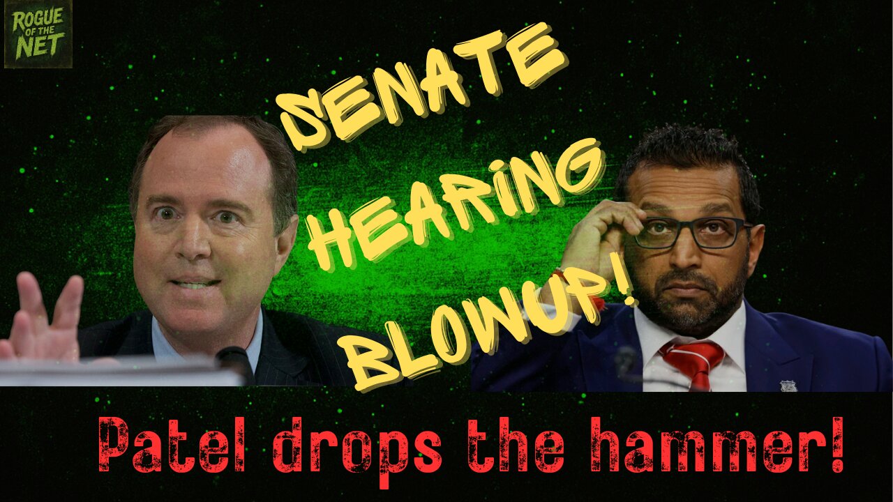 FBI Director Kash Patel Erupts at Adam Schiff — My Reaction